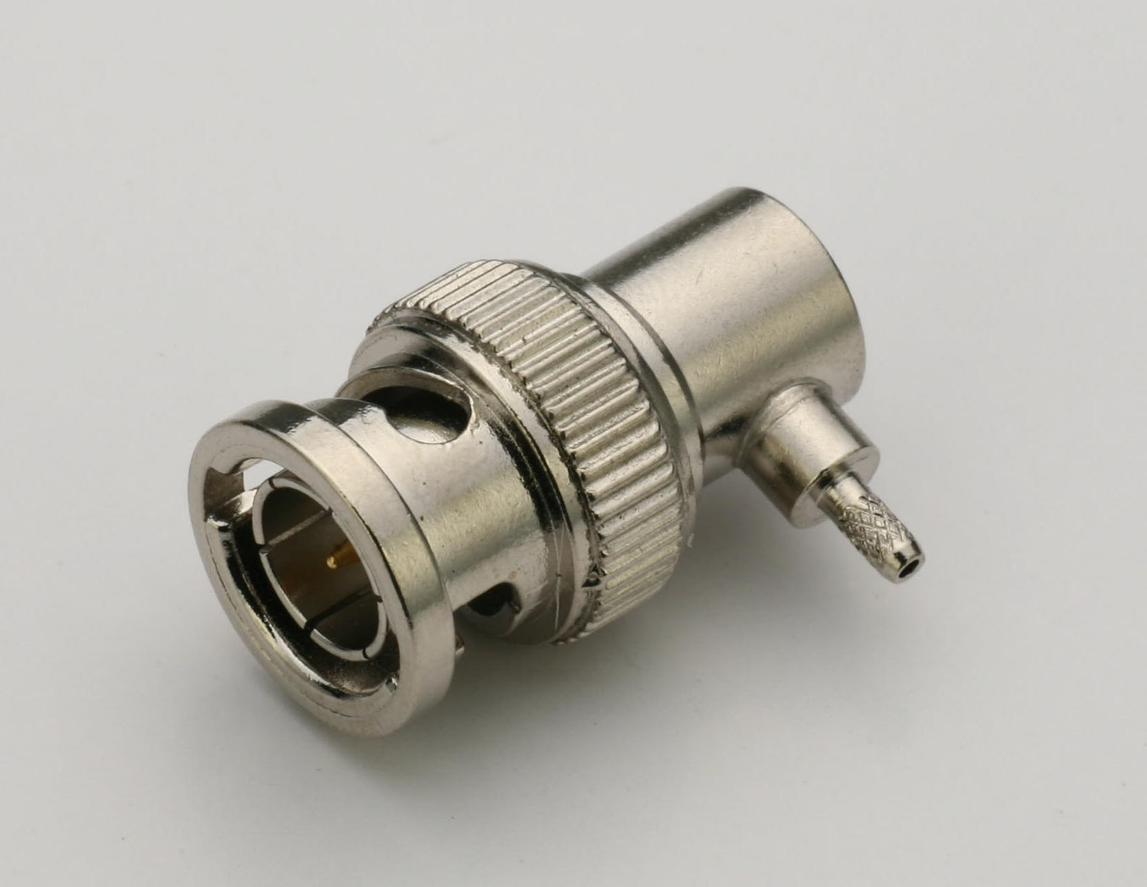 BNC Right Angle Plug for RG178