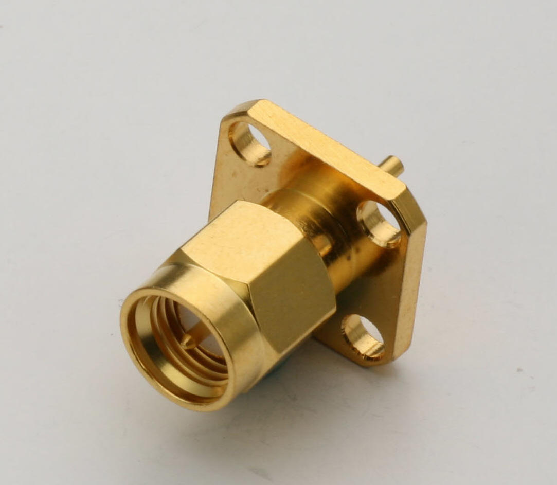 SMA Receptacle Plug for 4 Mounting Holes