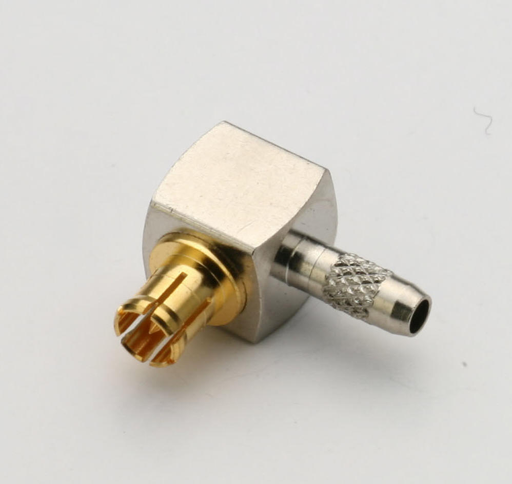 MCX Right Angle Plug for RG179