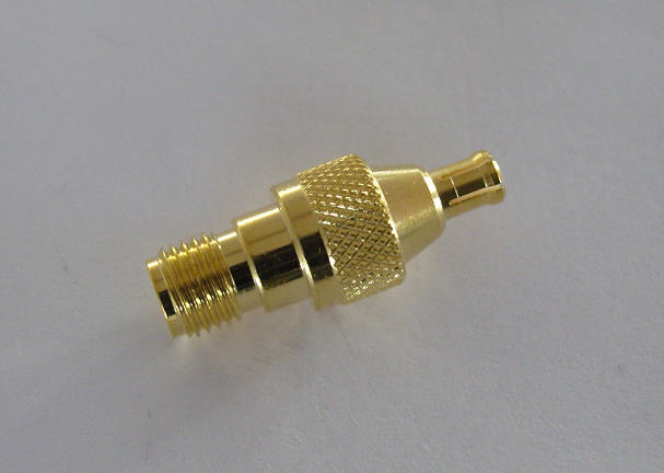 SMA Jack to MCX Plug Adapter