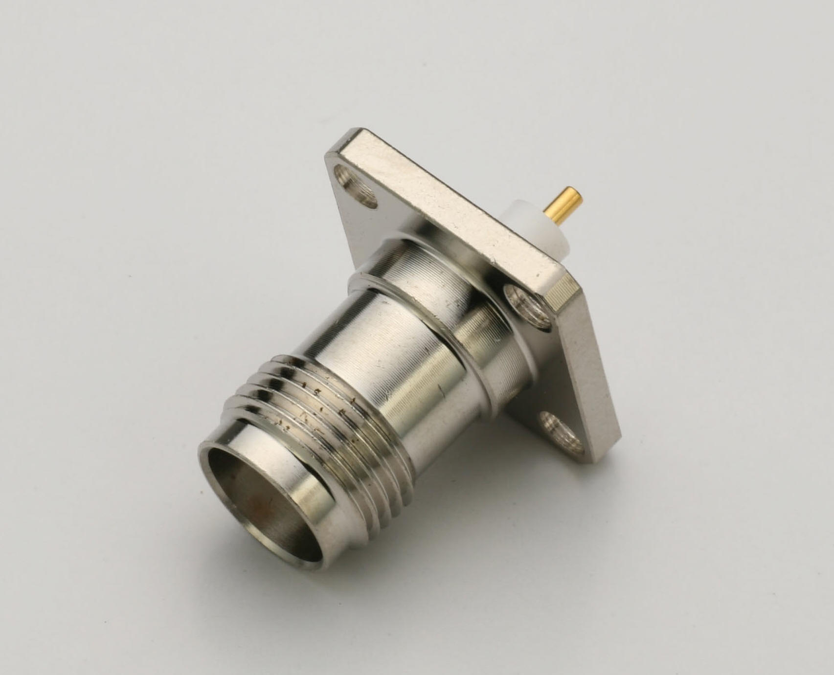 TNC Receptacle Jack for 4 Mounting Holes