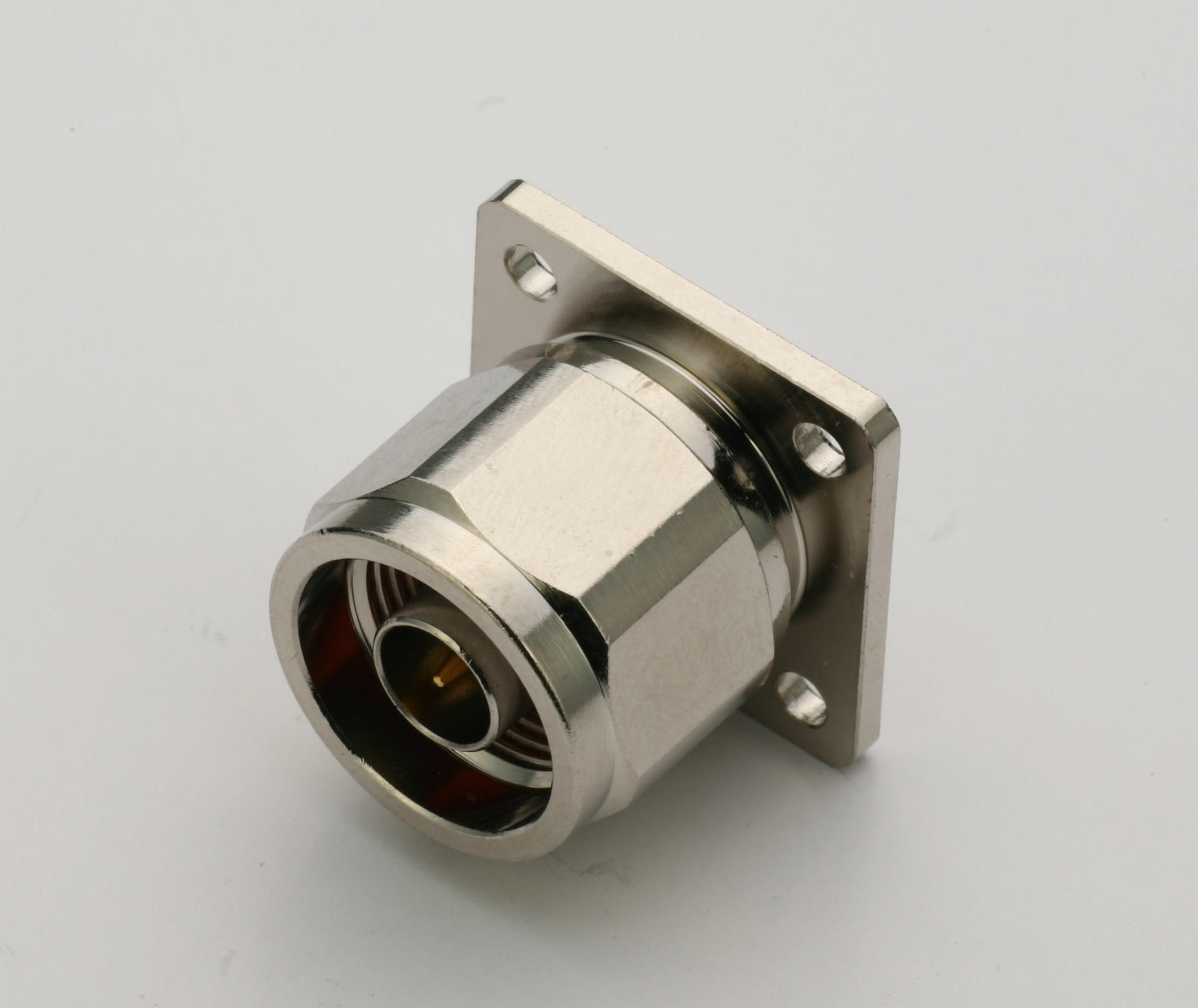 N Receptacle Plug for 4 Mounting Holes