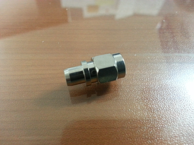 SMA Plug to BMA Plug Adapter